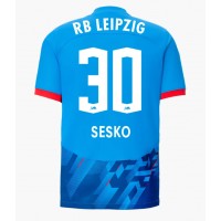 Camiseta RB Leipzig Benjamin Sesko #30 Tercera Equipación Replica 2023-24 mangas cortas